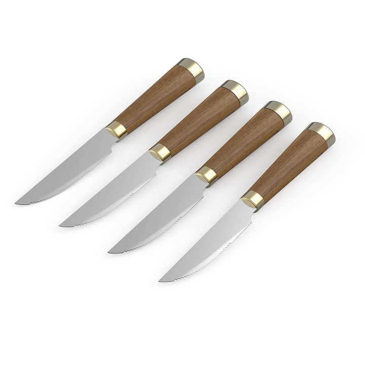 Dusk Steak knife set 4pc in a Black & Gold Gift Box - Andy Cartwright.