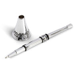 Tribal Vuvuzela Copper Plated Pen with Black Ink in Colour Gift Box - Andy Cartwright