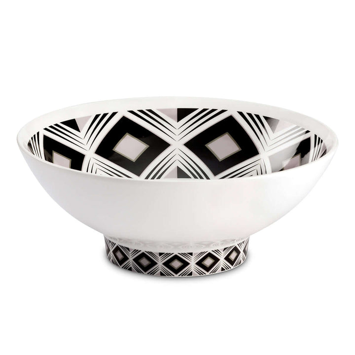 Geo Salad Bowl and Afrique Salad Claws set in Colour Gift Box - Andy Cartwright.
