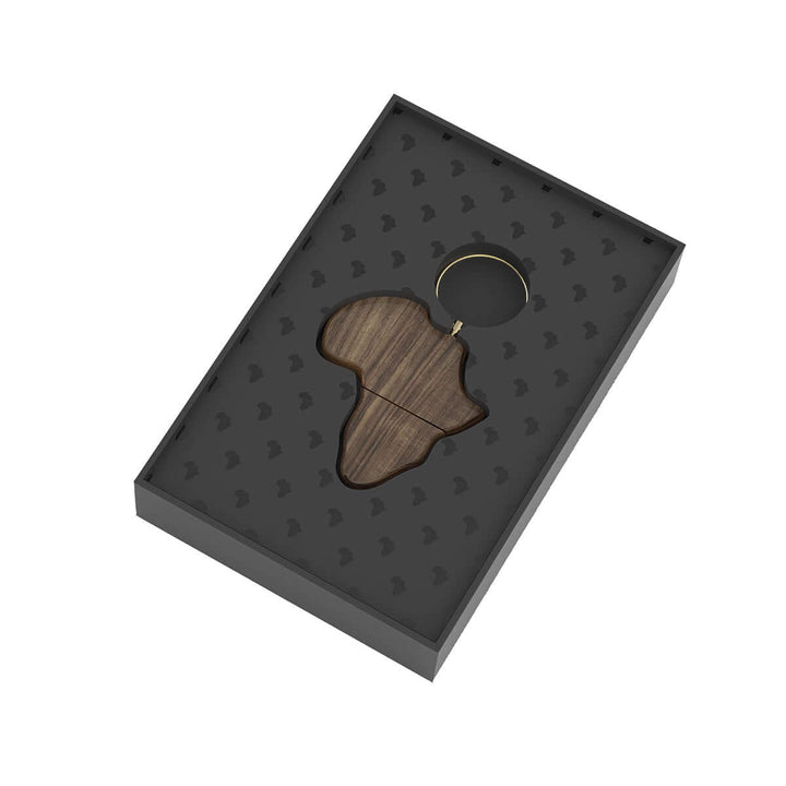 Afrique Wood Memory Stick  16GB in Colour Gift Box - Andy Cartwright.