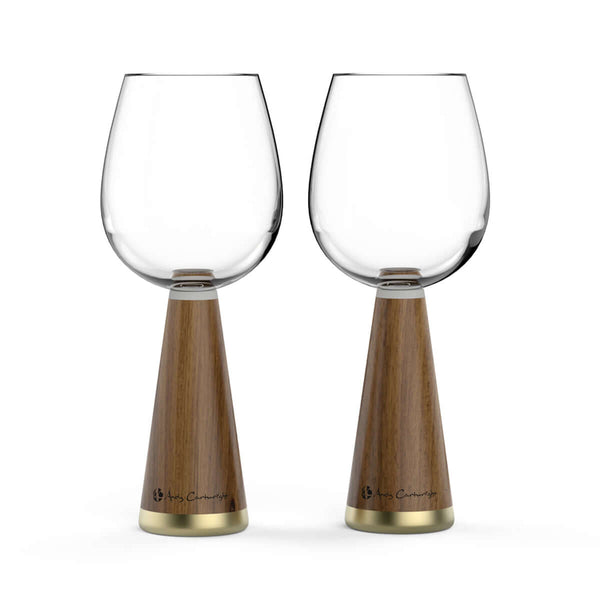 Afrique Wine Glass Set of 2 in Colour Gift Box - Andy Cartwright.