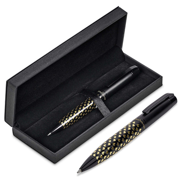 Afrique Dusk Gold ball pen with black ink - Andy Cartwright.