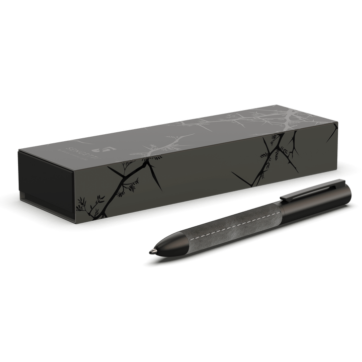 Cowskine Combo by Andy Cartwright - Notebook & Ball pen in elegant packaging with a stylish black design.