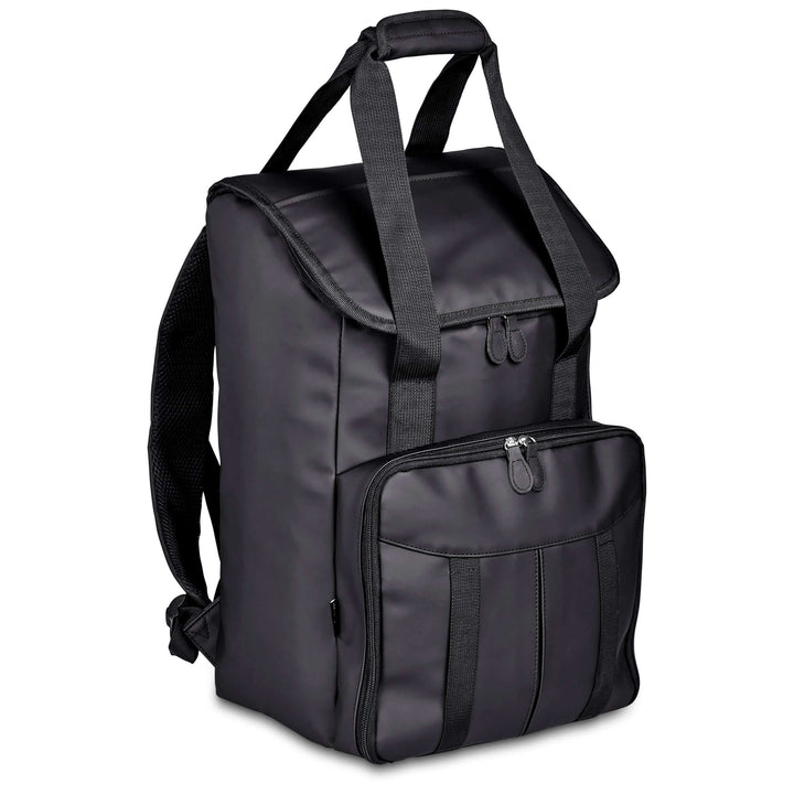 Outdoor adventure picnic cooler bag backpack – Andy Cartwright - black