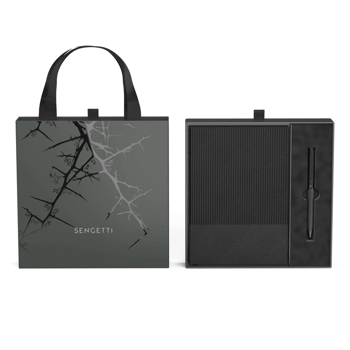 Ribbed Pen & Notebook Gift set - Sengetti by Andy Cartwright.