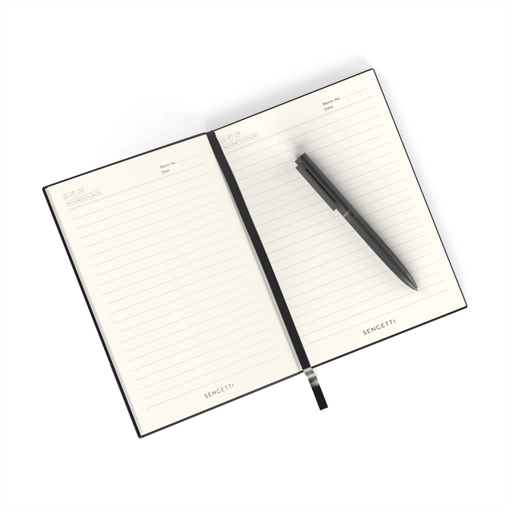 Ribbed Pen & Notebook Gift set - Sengetti by Andy Cartwright.