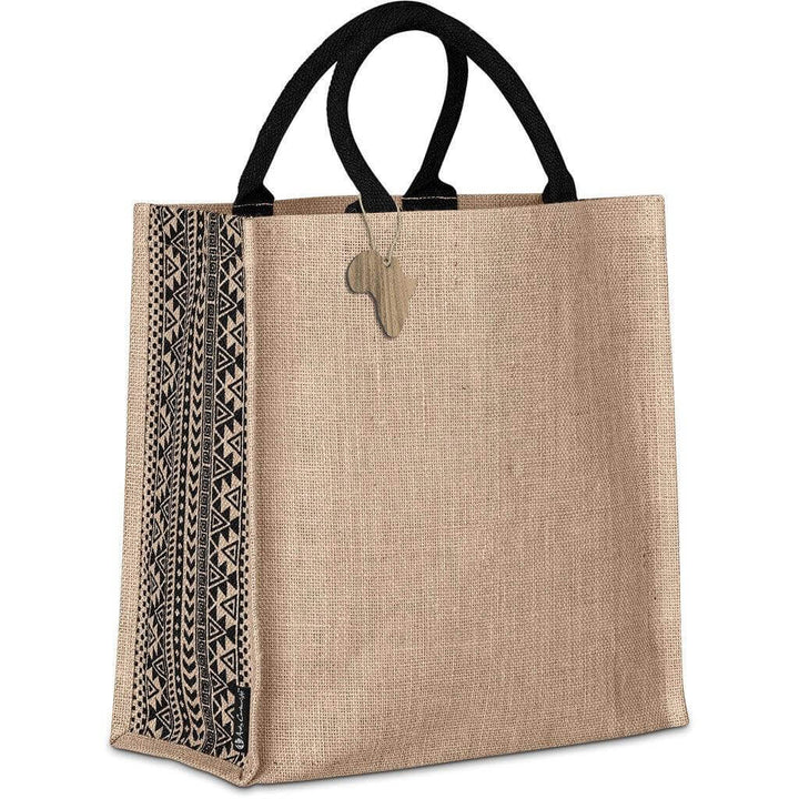 Symmetry Jute Tote bag - Andy Cartwright.