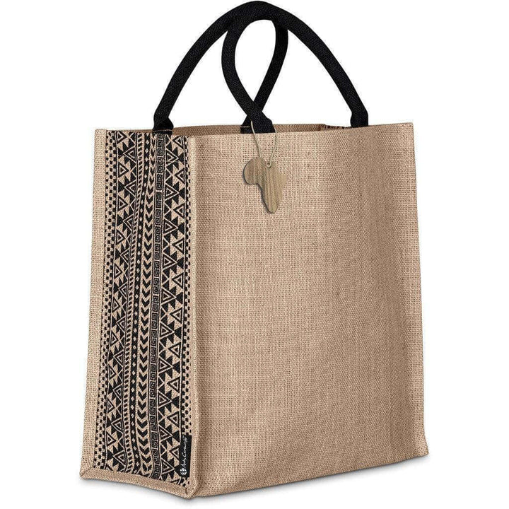 Symmetry Jute Tote bag - Andy Cartwright.