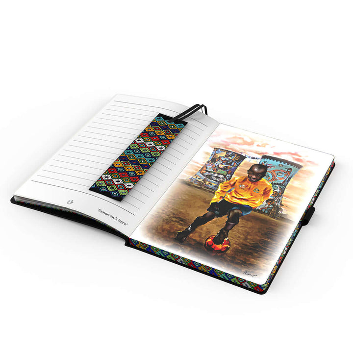 Afrique Illustration A5 Notebook Lined in Colour Gift Box - Andy Cartwright.