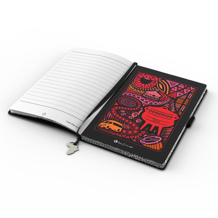 I am South African A5 Notebook Lined in Colour Gift Box - Andy Cartwright.