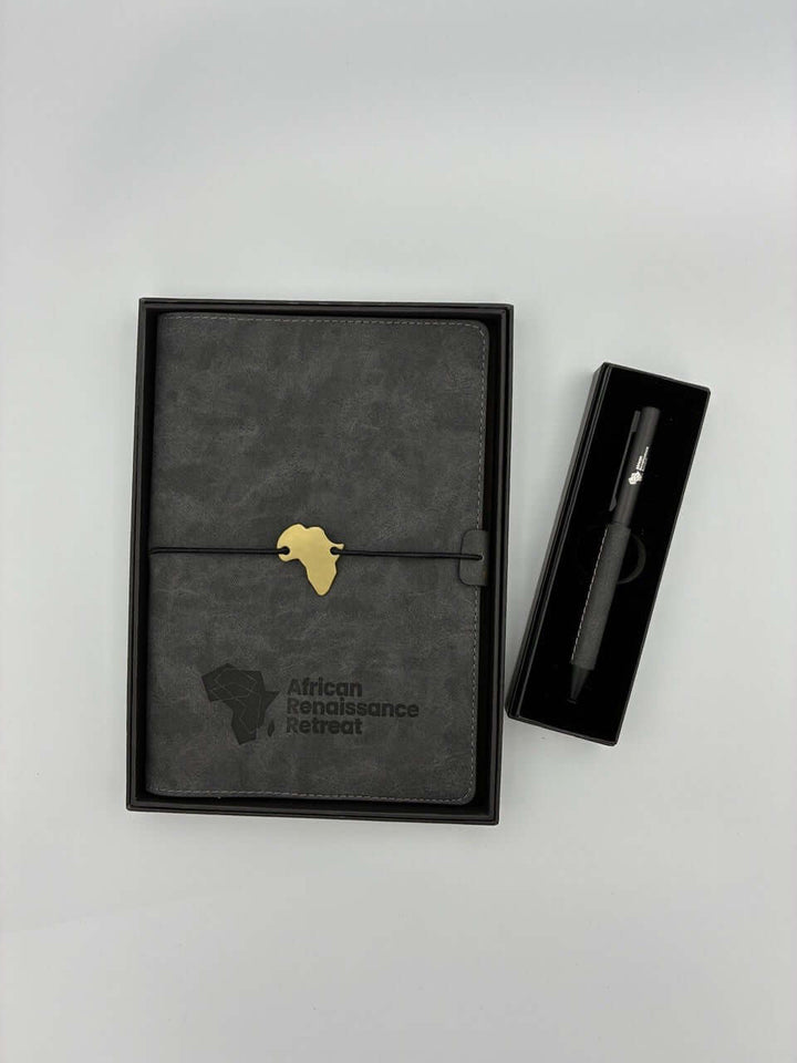 Cowskine Combo by Andy Cartwright - Notebook & Ball pen displayed in elegant packaging with a stylish design.